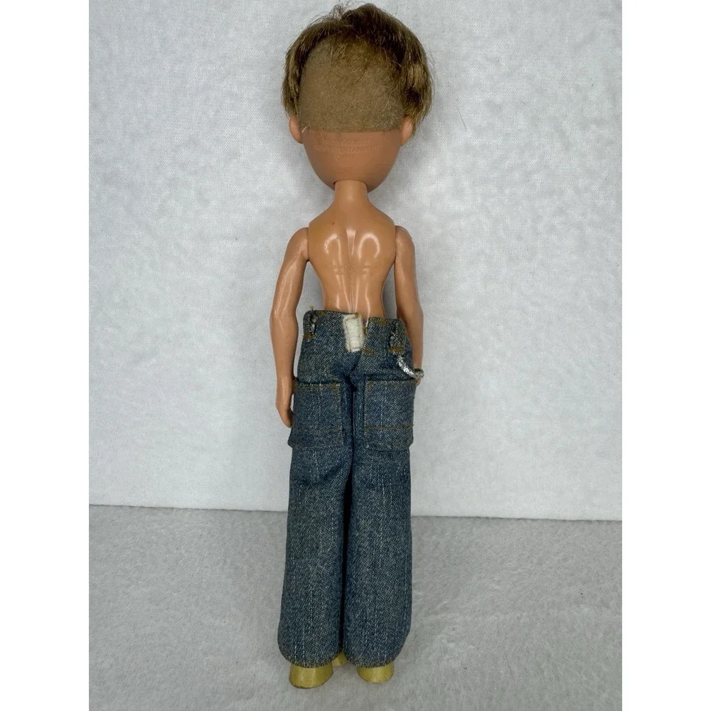 Bratz Boy Doll 2002 MGA Nude‎ w Jeans Blue Eyes Blonde Cameron Y2k